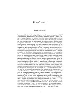 Echo Chamber text