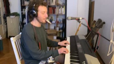 Antonio Playing music